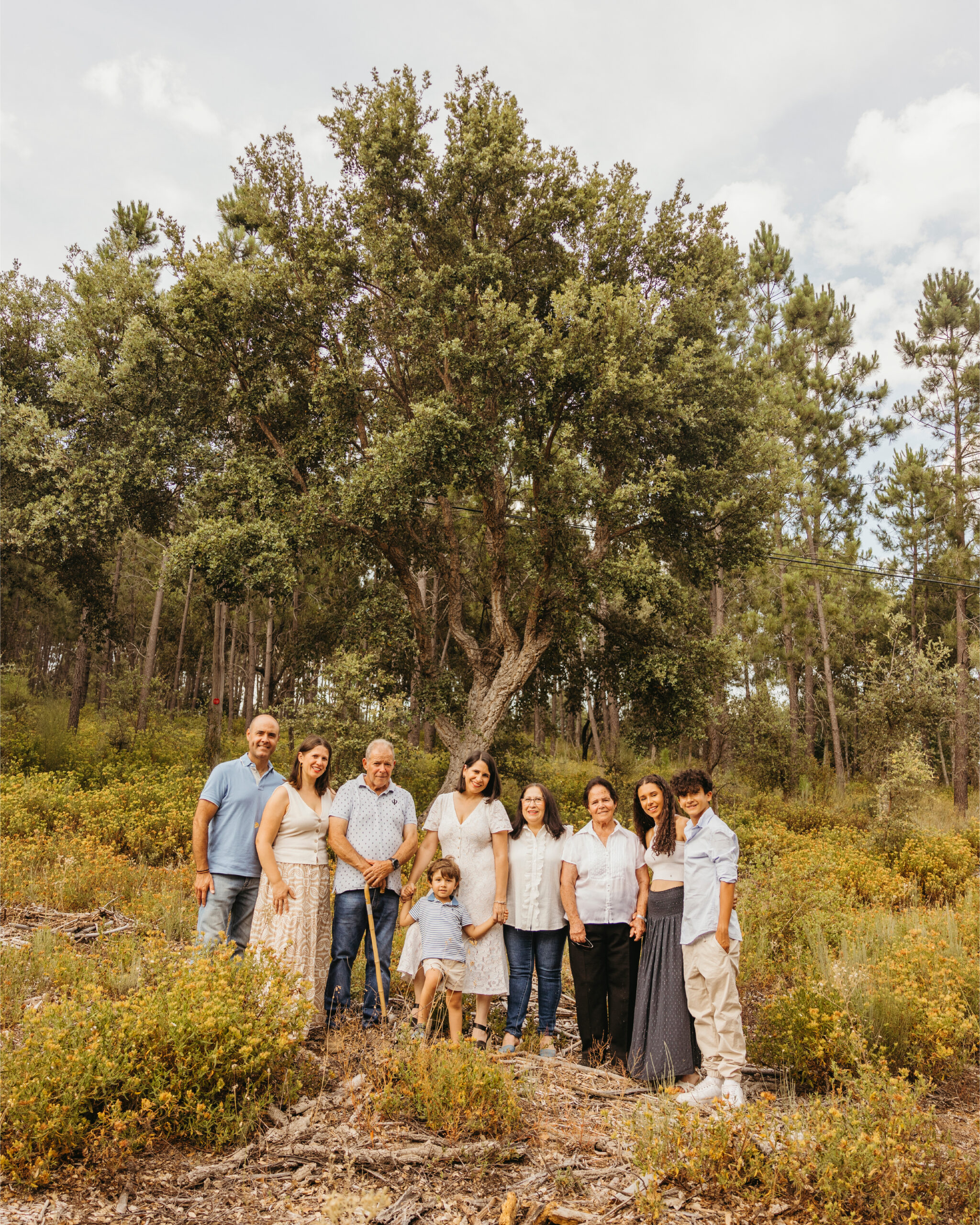 fotos de familia abuelos en caceres